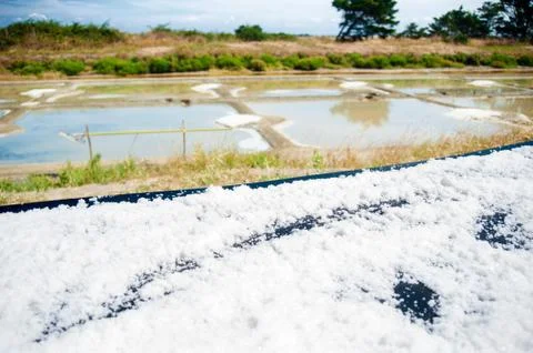 Saline with water Stock Photos