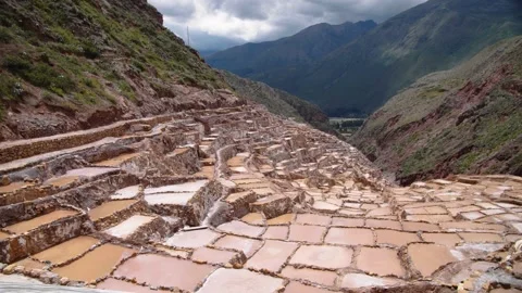 Salineras Cusco In 4k Stock Footage 140399935