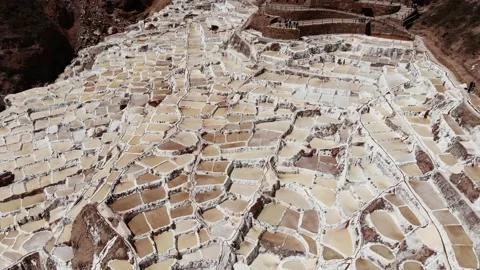 Salineras Salt mines In Cusco Stock Footage 163318375