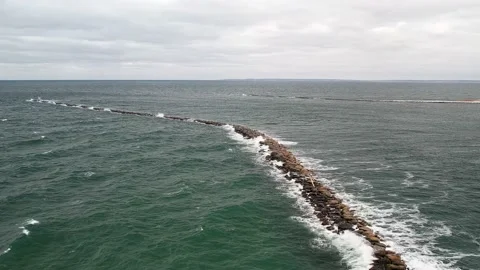Salisbury Beach, MA Stock Footage 169640513