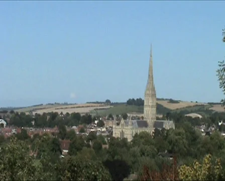 Salisbury Cathedral Stockbeeldmateriaal 666863
