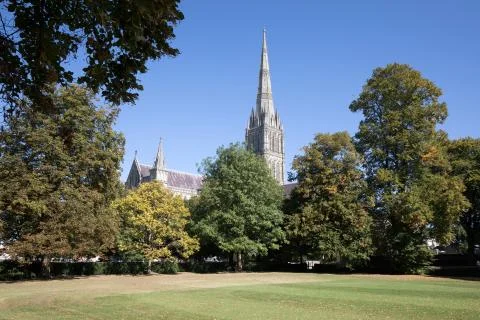 Salisbury Cathedral 스톡 사진