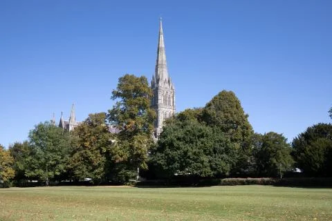 Salisbury Cathedral Foto stock
