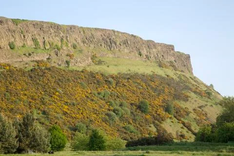 Salisbury Crags Stock Photos