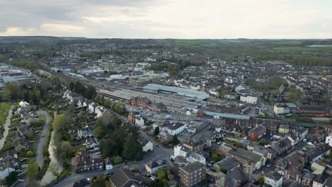 Salisbury train station Video stock 280434205