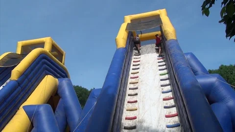 SALMINI - 08102307 - DOWN STEEP SLIDE POV (POINT OF VIEW) Video stock 247648176