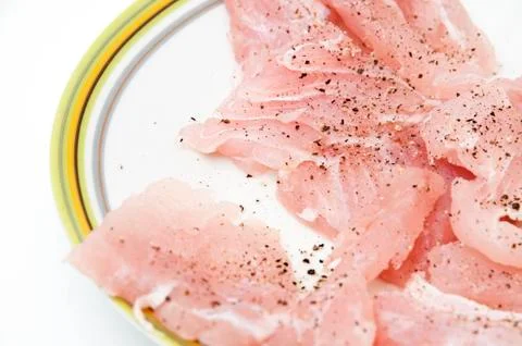 Salmon dish 写真素材