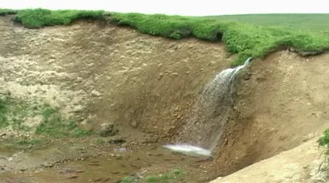 Salmon at falls Video stock 9117619