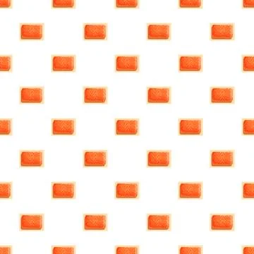 Salmon fillet pattern for seafood background design Stock Illustration
