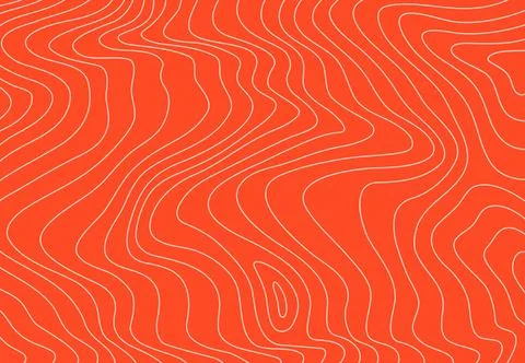 Salmon fish meat pattern background, red texture Stock Illustration