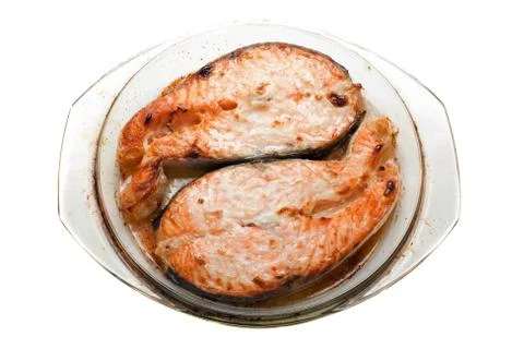 Salmon fish Stock Photos