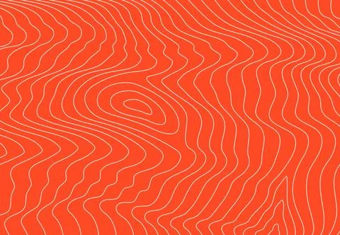 Salmon fish red meat pattern background Illustrazione stock