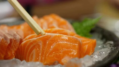 Salmon Stock Footage 236987619