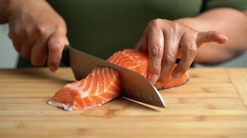 Salmon Stock Footage 318072420