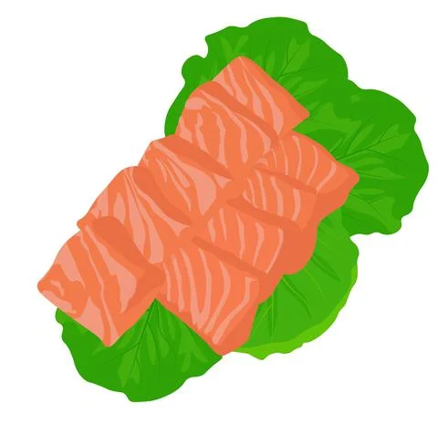 Salmon Stock Illustration