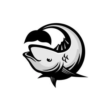 SALMON Illustrazione stock