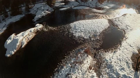 Salmon La Sac Fpv 3 Stock Footage 146044332
