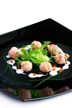 Salmon pate Stock Photos