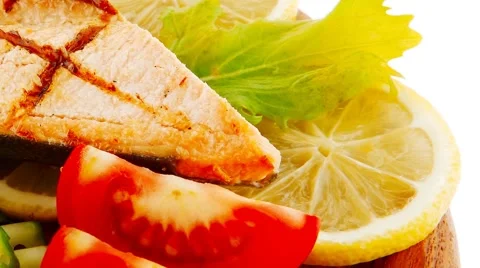 Salmon pepper and soft cheese Видео 42856286