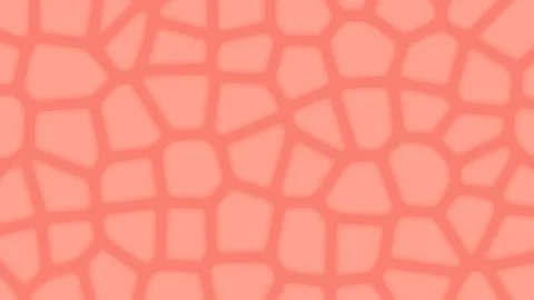 Salmon Pillow Cell Abstract Background Stock Illustration