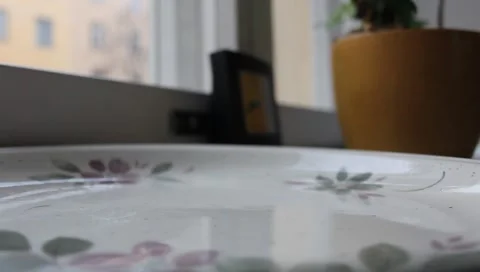 Salmon on a plate Stock Footage 4292534