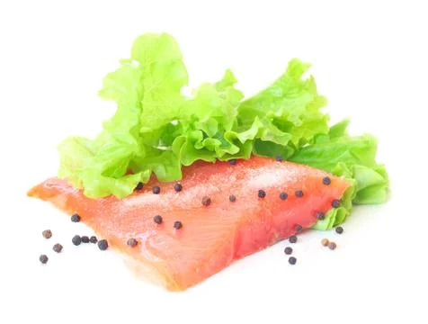 Salmon raw fillet Stock-Fotos