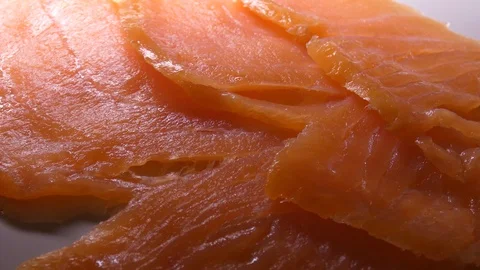 Salmon slices Stock-Footage 112823053