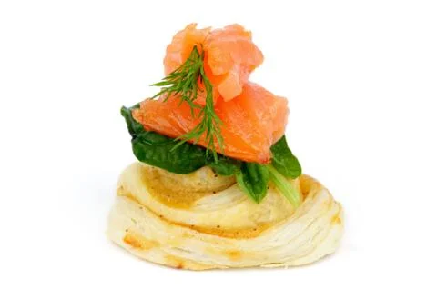 Salmon Snack Stock Photos