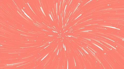 Salmon Starlight Burst Abstract Background Illustrazione stock