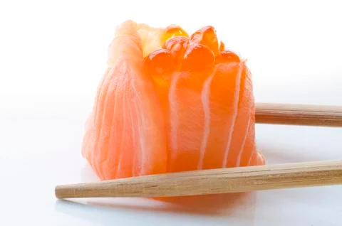 Salmon sushi Stock Photos