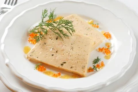 Salmon Terrine Foto stock