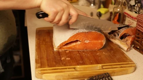 Salmon2 Stock Footage 122821434