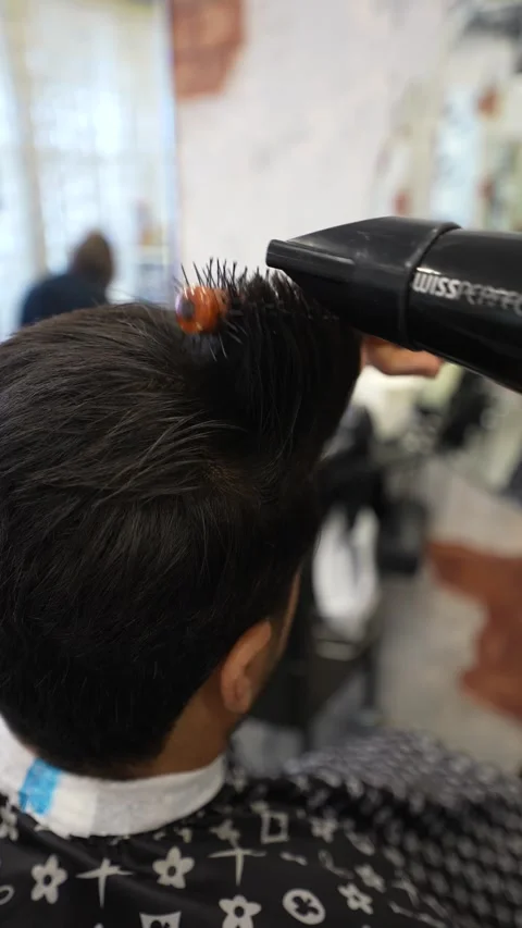 Salon Hair Styling Video stock 314899985