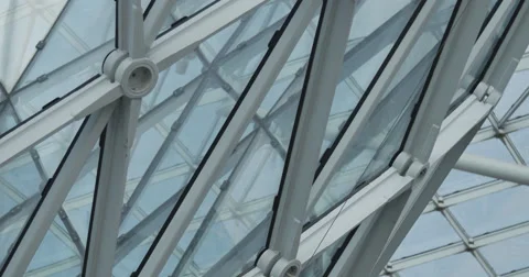 Salone del Mobile, some shots of the structures, and people . Stock Footage 49270413