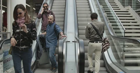 Salone del Mobile, some shots of the structures, and people . Stock Footage 49271706