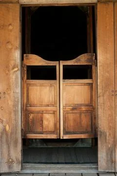 Saloon doors Stock Photos
