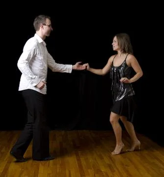 Salsa dancer Stock Photos