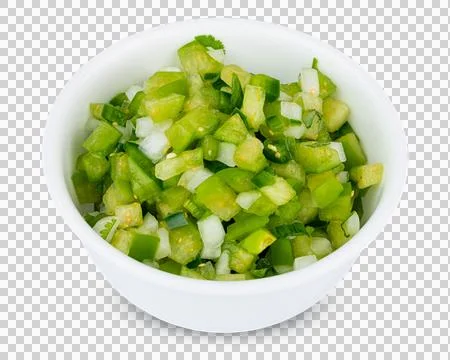 Salsa. Fresh green salsa dip in a bowl or plate. Stock Photos