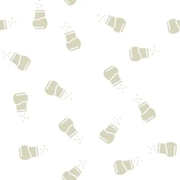 Salt add glyph vector seamless pattern Stock Illustration