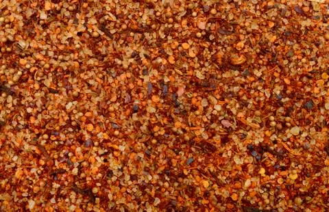 Salt and chilli pepper texture Stock Photos