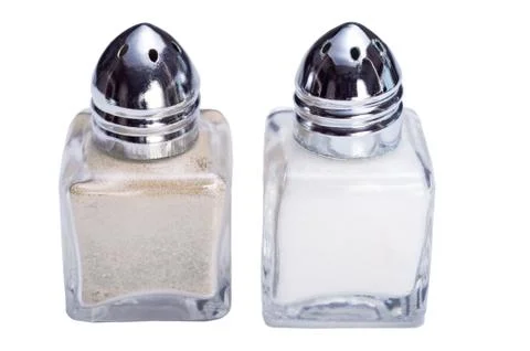 Salt and Pepper Cellars Stock Photos