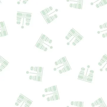 Salt and pepper container set glyph seamless pattern Illustrazione stock