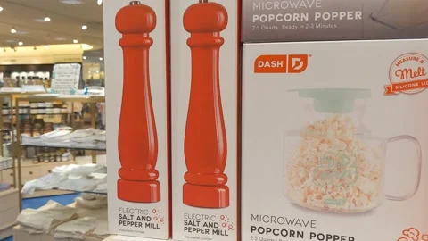 Salt and Pepper Mill Stock Footage 159425092