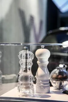 Salt and pepper Foto stock