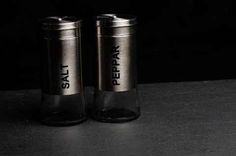 Salt and pepper Stock Photos