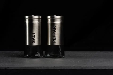 Salt and pepper Stock Photos