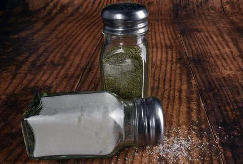 Salt and pepper Stock Photos