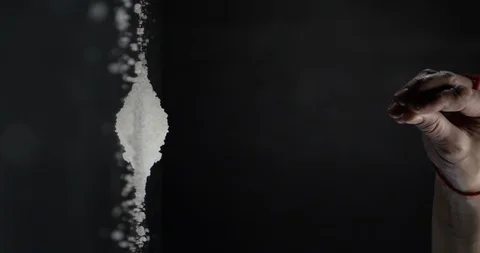 Salt and sugar coarsely Stock-Footage 112095461