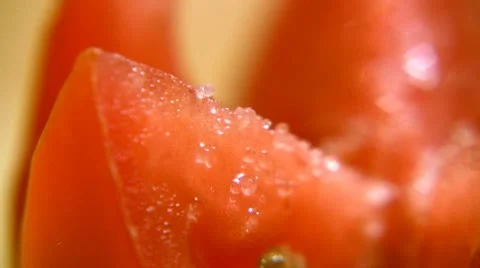 Salt and tomato 스톡 동영상 9426792