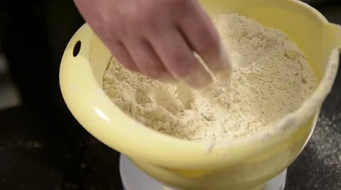 Salt and water dough Stock Footage 46847005
